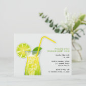 Cocktail-Party Einladung (Stehend Vorderseite)