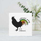 Cocktail-Party Einladung (Stehend Vorderseite)