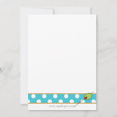 Cocktail-Party Einladung (Rückseite)