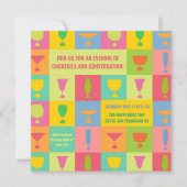 Cocktail-Party Einladung (Vorderseite)