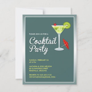 Cocktail-Party Einladung