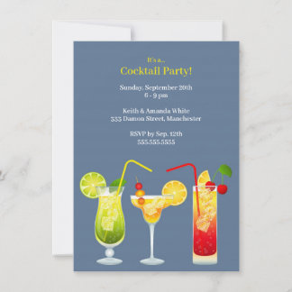 Cocktail-Party Einladung