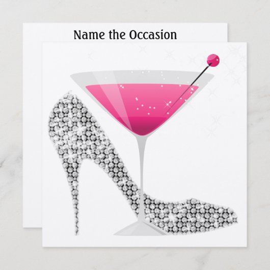 Cocktail-Party Einladung des SRF (Vorne/Hinten)