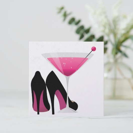 Cocktail-Party Einladung des SRF (Stehend Vorderseite)