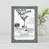 Cocktail Party Einladung - Lesen Sie (Stehend Vorderseite)