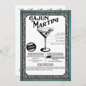 Cocktail Party Einladung - Lesen Sie (Vorne/Hinten)