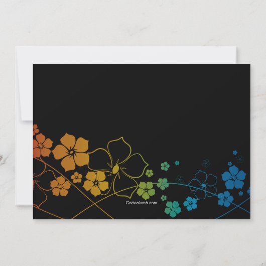 Cocktail-Party Einladungen (Rückseite)