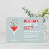 Cocktail-Party Einladungen (Stehend Vorderseite)