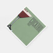 Cocktail Party Espresso Martini Napkin Serviette (Ecke)
