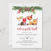 Cocktail-Party für Ihren Urlaub Einladung (Vorderseite)