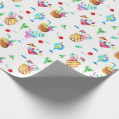Cocktail-Party-Geschenk Geschenkpapier (Ecke)
