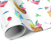 Cocktail-Party-Geschenk Geschenkpapier (Rolleneckpunkt)