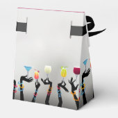 Cocktail-Party Geschenkschachtel (Rückseite)