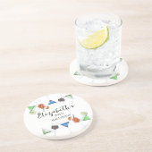 Cocktail-Party Getränkeuntersetzer (Seite)