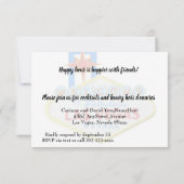 Cocktail Party Las Vegas RSVP Karte (Rückseite)