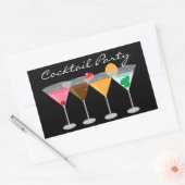 Cocktail Party Martini Stickers (Umschlag)