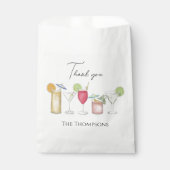 Cocktail-Party Niedlich Geschenktütchen (Vorderseite)