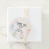 Cocktail Party Retro Junggeselinnen-Abschied Geschenkanhänger (Beispiel)