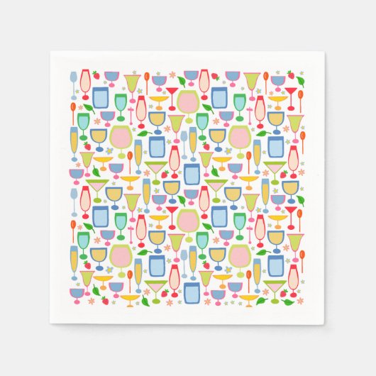 Cocktail-Party Serviette (Vorderseite)