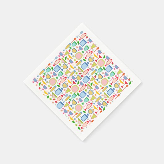 Cocktail-Party Serviette (Ecke)