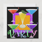 Cocktail-PARTY - SRF Einladung (Vorderseite)