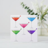 Cocktail-PARTY - SRF Einladung (Stehend Vorderseite)