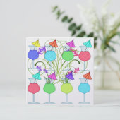 Cocktail-PARTY - SRF Einladung (Stehend Vorderseite)