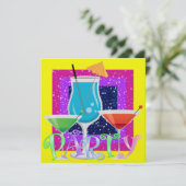 Cocktail-PARTY - SRF Einladung (Stehend Vorderseite)