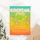 Cocktail-Party - tropisch Einladung