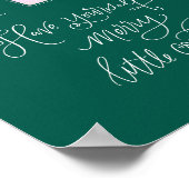 Cocktail Party Unterschreiben Weihnachten Bar Post Poster (Ecke)