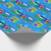 Cocktail Party Wrapping Paper von Atompalm Springs Geschenkpapier (Ecke)