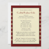 Cocktail Party XL Einladungen (Rückseite)