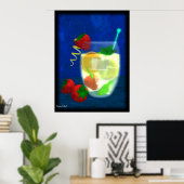 Cocktail: Pimm's No.1 Poster (Heimbüro)