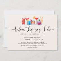 Cocktail-Polterabend | Engagement