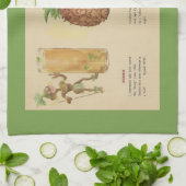 Cocktail Rezept Bar Handtuch (Gefaltet)