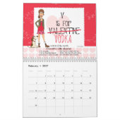 Cocktail-Rezept-Kalender Kalender (Feb 2027)