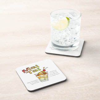 COCKTAIL-REZEPT-KUNST MAI TAI GETRÄNKEUNTERSETZER