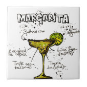 Cocktail-Rezept Margarita Fliese (Vorderseite)