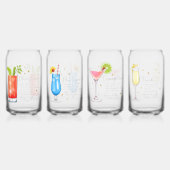 Cocktail Rezept Set 1 Dosenglas (Hinten)