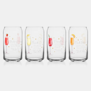 Cocktail Rezept Set 4 Dosenglas