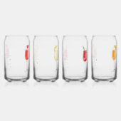 Cocktail Rezept Set 4 Dosenglas (Links)