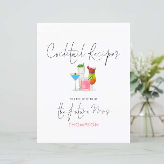 Cocktail Rezepte Future Frau Binder Header Page (Stehend Vorderseite)