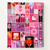 Cocktail Rezepte Personalisiert Notizblock (Rückseite)