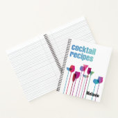 Cocktail Rezepte Personalisiert Notizblock (Innenseite)