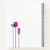 Cocktail Rezepte Personalisiert Notizblock (Rückseite)