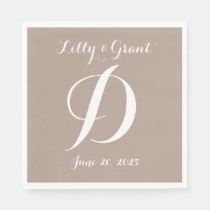 Cocktail-Servietten für Hochzeiten/Jubiläum Serviette