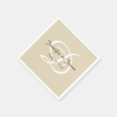 Cocktail-Servietten für Hochzeiten/Jubiläum Serviette (Ecke)