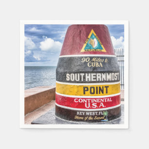 Cocktail-Servietten Key Wests Florida Serviette