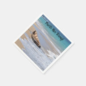 Cocktail-Servietten "Puerto RIco Strong" Serviette (Ecke)