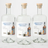 Cocktail-Signatur-Gastgeschenk Hochzeit Alkoholflaschenetikett (Flaschen)